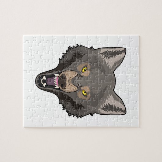Angry Wolf Puzzle (Horizontal)