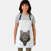 Angry Wolf Schürze (Insitu)