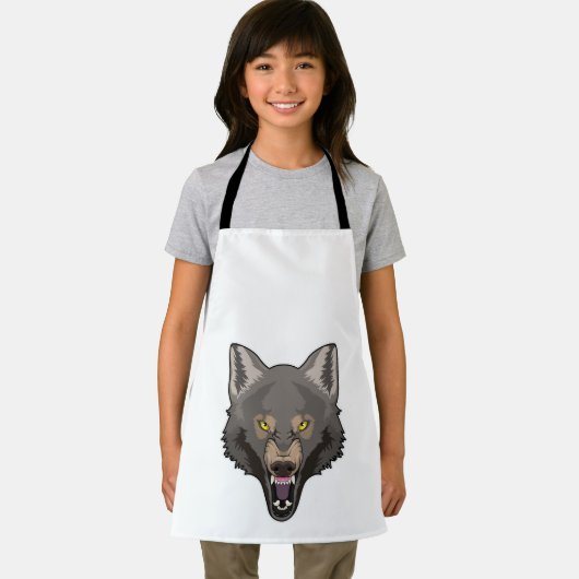 Angry Wolf Schürze (Insitu)