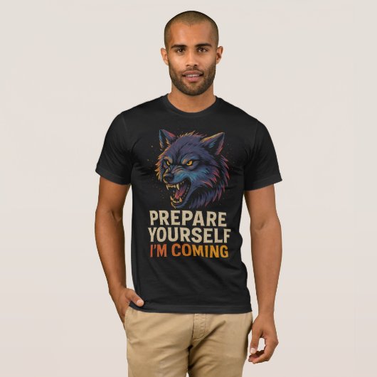 Angry Wolf T-Shirt (Vorne ganz)