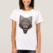 Angry Wolf T-Shirt (Vorderseite)