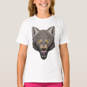 Angry Wolf T-Shirt (Vorderseite)