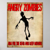 'Angry Zombies' Poster Angry Johnny (Vorne)