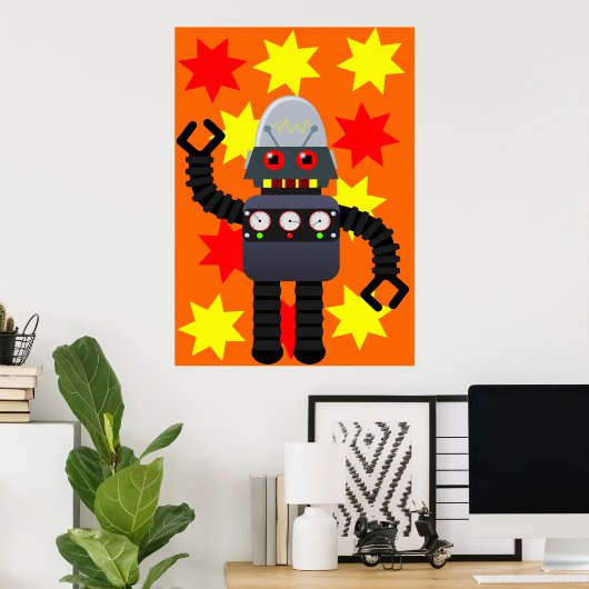 Angrybot Poster (Heimbüro)