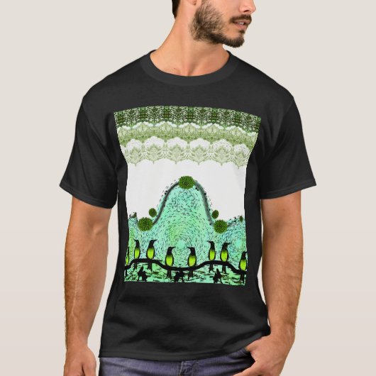 Angst(alternativ) grün T-Shirt (Vorderseite)