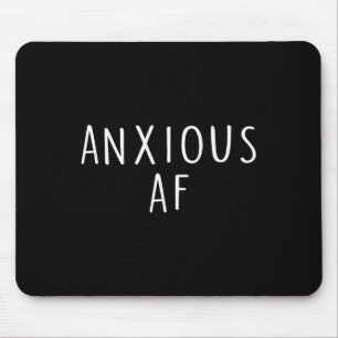 Angst Angst Panik Stress psychische Gesundheit Awa Mousepad