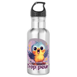 Angst Edelstahlflasche