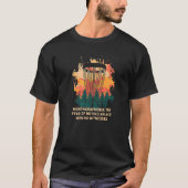 Angst, einen Ace Disk Golf Spaß Golfer Mem T-Shirt (Vorderseite)