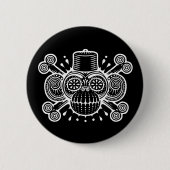 Angst Fezbeard Button (Vorderseite)