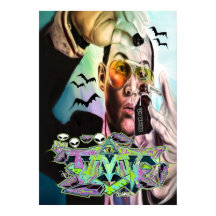 Angst graffiti dmt ayahuasca Poster
