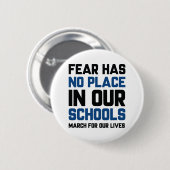 Angst hat keinen Platz in unseren Schulen Button (Vorne & Hinten)