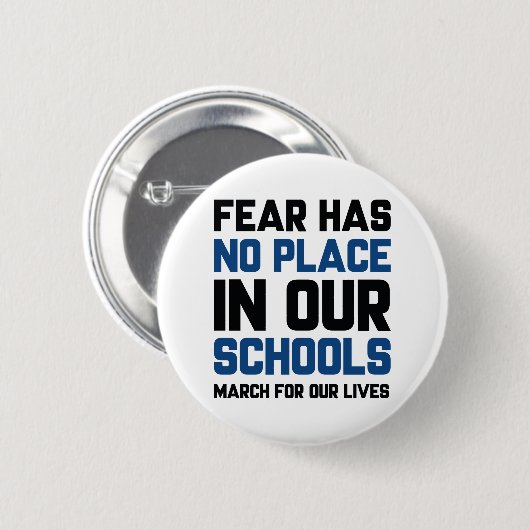 Angst hat keinen Platz in unseren Schulen Button (Vorne & Hinten)