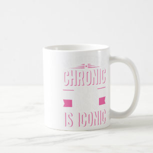 Angst ist chronisch, aber das ist ikonische psychi kaffeetasse