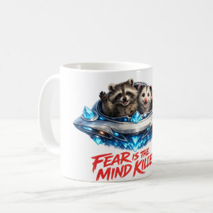 Angst ist der Mörder des Verstandes Lustiger Wasch Kaffeetasse