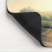 "Angst ist keine Übereinstimmung" Motivation Affir Mousepad (Ecke)