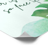 Angst ist so furchtbar, es zu Gesicht! Poster (Ecke)