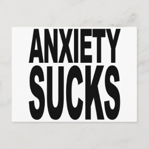 Angst Ist zum Kotzen Postkarte