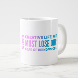 Angst. - Jumbo-Tasse