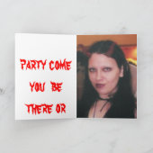 Angst Karte (Innenseite)