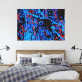 Angst Leinwanddruck (Insitu (Schlafzimmer))