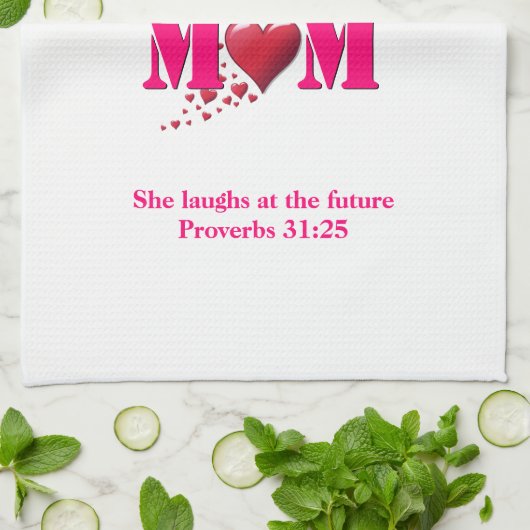 ANGST MAMA | Sprichwörter 31 Geschirrtuch (Gefaltet)