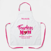 ANGST MAMA | Sprichwörter 31 Schürze (Vorderseite)