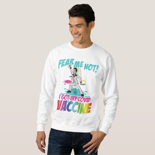 Angst mich nicht! Disco Edition Sweatshirt (Vorne ganz)