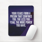 ANGST - MOTIVIEREND MOUSEPAD (Mit Mouse)