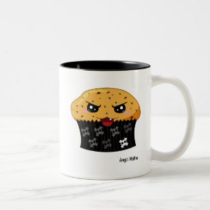 Angst-Muffin Zweifarbige Tasse