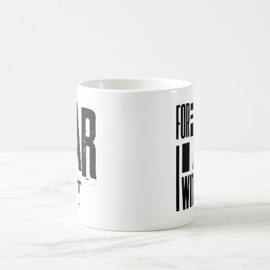 Angst nicht Bibel Verse Kaffee Tasse (Mittel)