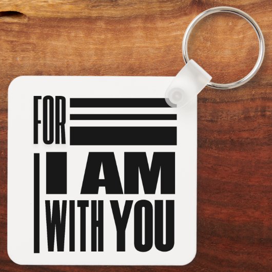 Angst nicht Bibel Verse Schlüsselanhänger (Rückseite)