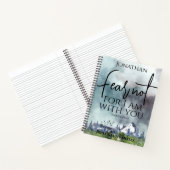 Angst nicht Bibel Verse Wasserfarbe Natur für ihn Notizblock (Innenseite)