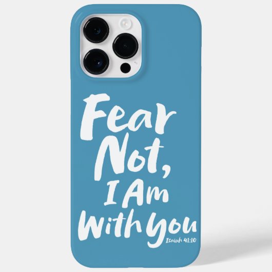 ANGST NICHT, BIN ich bei dir - Religiöse Hoffnung Case-Mate iPhone Hülle (Rückseite)