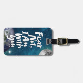 ANGST NICHT, BIN ich bei dir - Religiöse Hoffnung  Gepäckanhänger (Vorderseite horizontal)