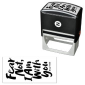 ANGST NICHT, BIN ich bei dir Religious - Isaiah 41 Permastempel (Beispiel)