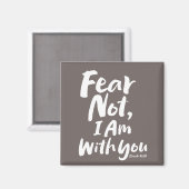 ANGST NICHT, BIN ICH BEI EUCH - Christliche Hoffnu Magnet (Vorderseite/Rückseite)