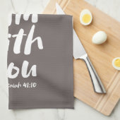 ANGST NICHT, BIN ich mit dir Christlichen Glaube G Geschirrtuch (Viertel Falte)