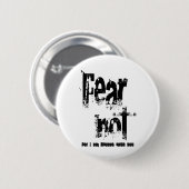 Angst nicht Christlich Button (Vorne & Hinten)