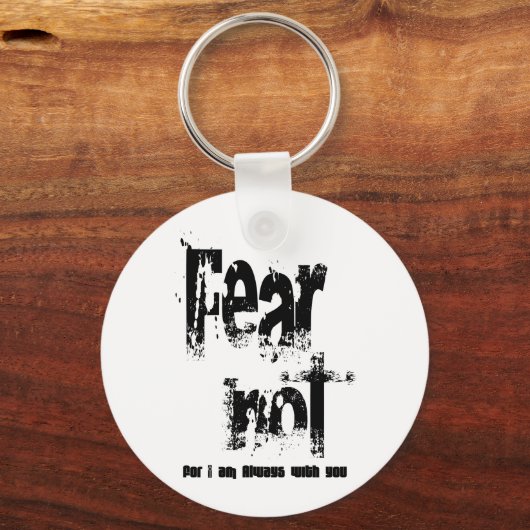 Angst nicht Christlich Schlüsselanhänger (Vorderseite)