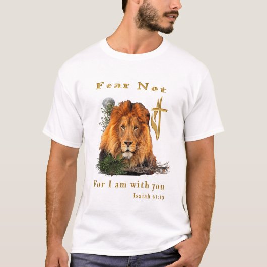 Angst nicht, dass ich bei dir bin T-Shirt (Vorderseite)