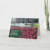 "Angst nicht, denn ich bin bei dir" Dankeskarte (Vorderseite)