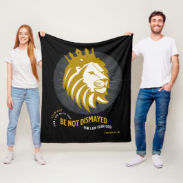 Angst nicht entsetzt Isaiah 41:10 Fleecedecke