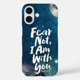 ANGST NICHT, Glauben Hoffnung Raum Christlich Isai iPhone 16 Hülle