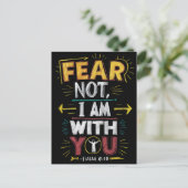 Angst nicht, göttliche Gegenwart Postkarte (Stehend Vorderseite)