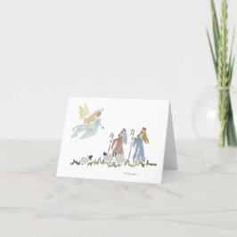 "Angst nicht!" Grußkarte Dankeskarte