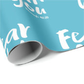 ANGST NICHT, ICH BIN Christlich mit dir - Isaiah 4 Geschenkpapier (Rolleneckpunkt)