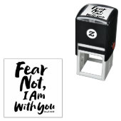 ANGST NICHT, ICH BIN Christlich mit dir - Isaiah 4 Permastempel (Beispiel)
