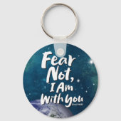 ANGST NICHT, ICH BIN Christlich mit dir - Isaiah 4 Schlüsselanhänger (Rückseite)