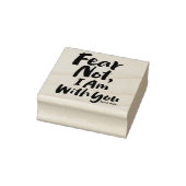 ANGST NICHT, ich bin mit dir Christlich - Hoffnung Gummistempel (Stempel)