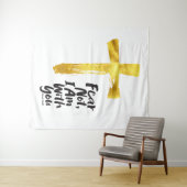 ANGST NICHT, ICH BIN mit dir - Christlich - Isaiah Wandteppich (Beispiel (Horizontal))